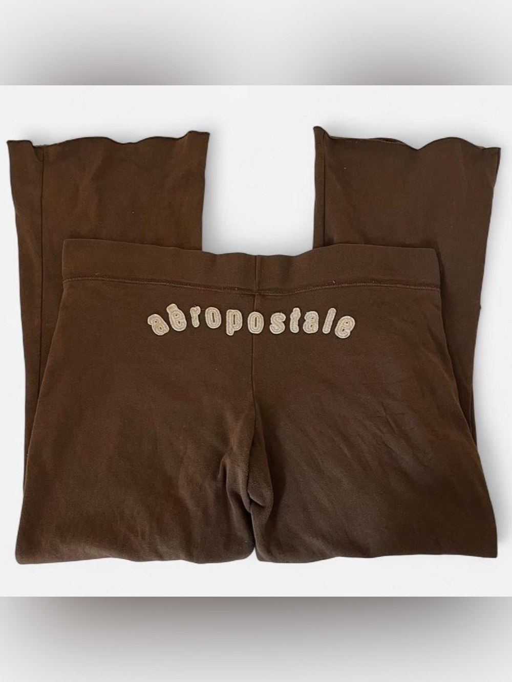 vintage brown aeropostale sweatpants